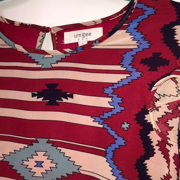 Umgee Aztec Dress - Picture 3 of 6